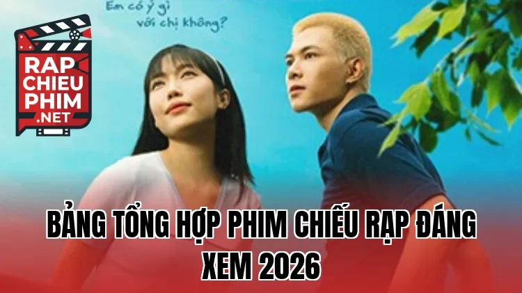 Bảng tổng hợp phim chiếu rạp đáng xem 2026