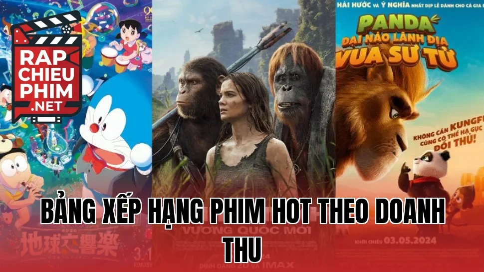 Bảng xếp hạng phim hot theo doanh thu