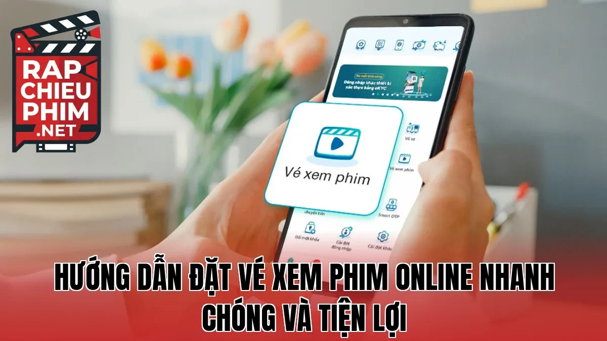 Hướng dẫn đặt vé xem phim online nhanh chóng và tiện lợi